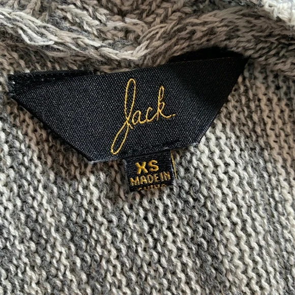 Jack By BB Dakota Color Block Cape Cardigan - Picture 6 of 7